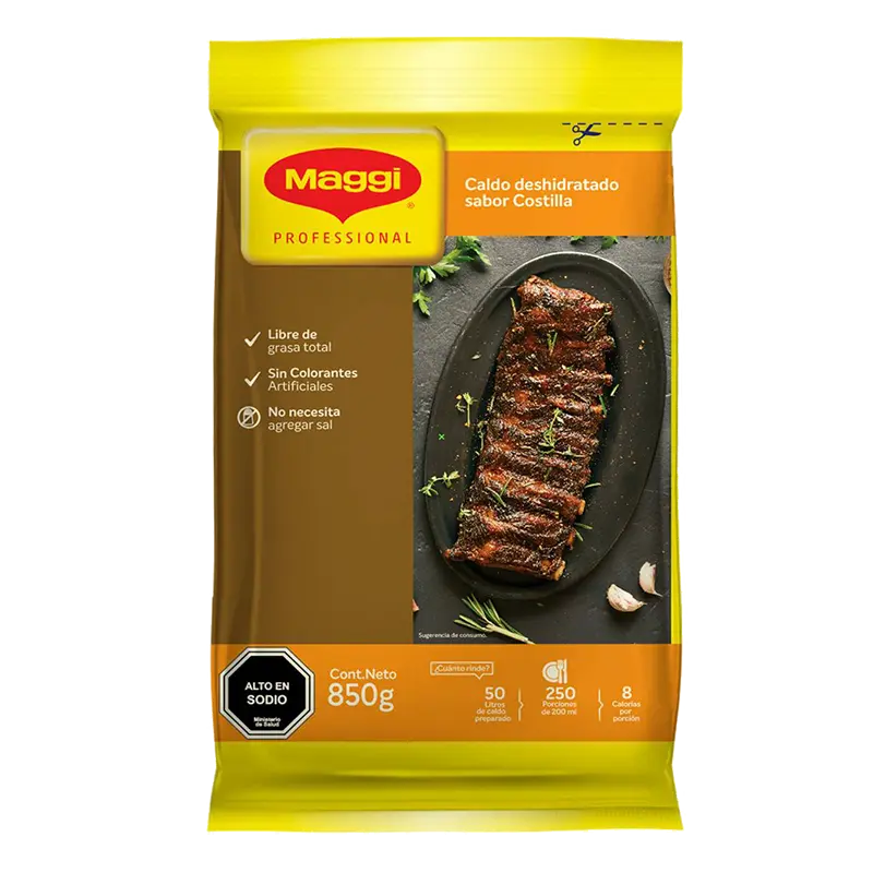 Caldo de Costilla 850 g, Maggi