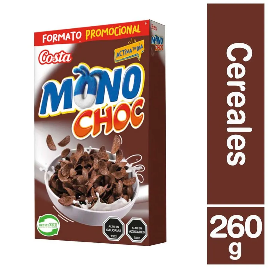 Cereal Mono Choc 260 g, Costa