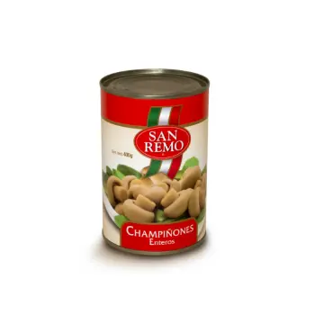 Champiñones Enteros 400 g, San Remo