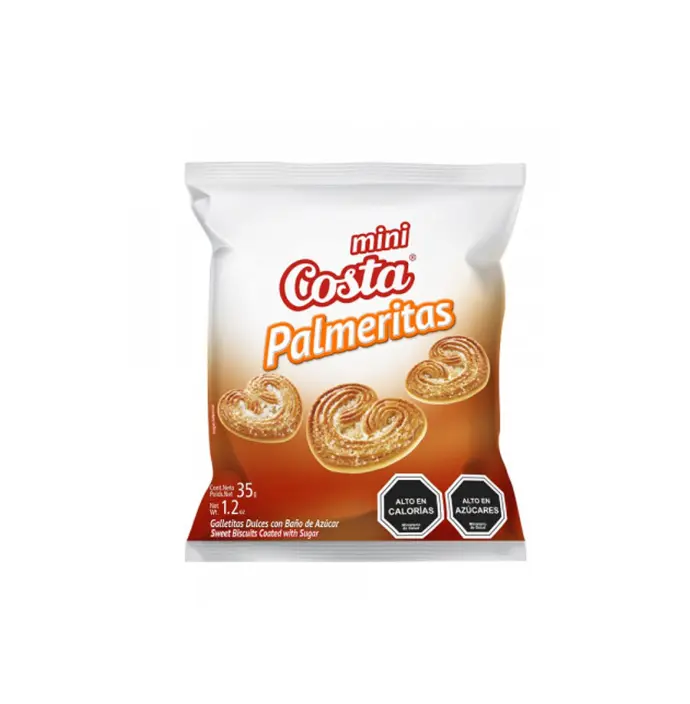 Galleta Mini Palmeritas  40 g, Costa Ccia