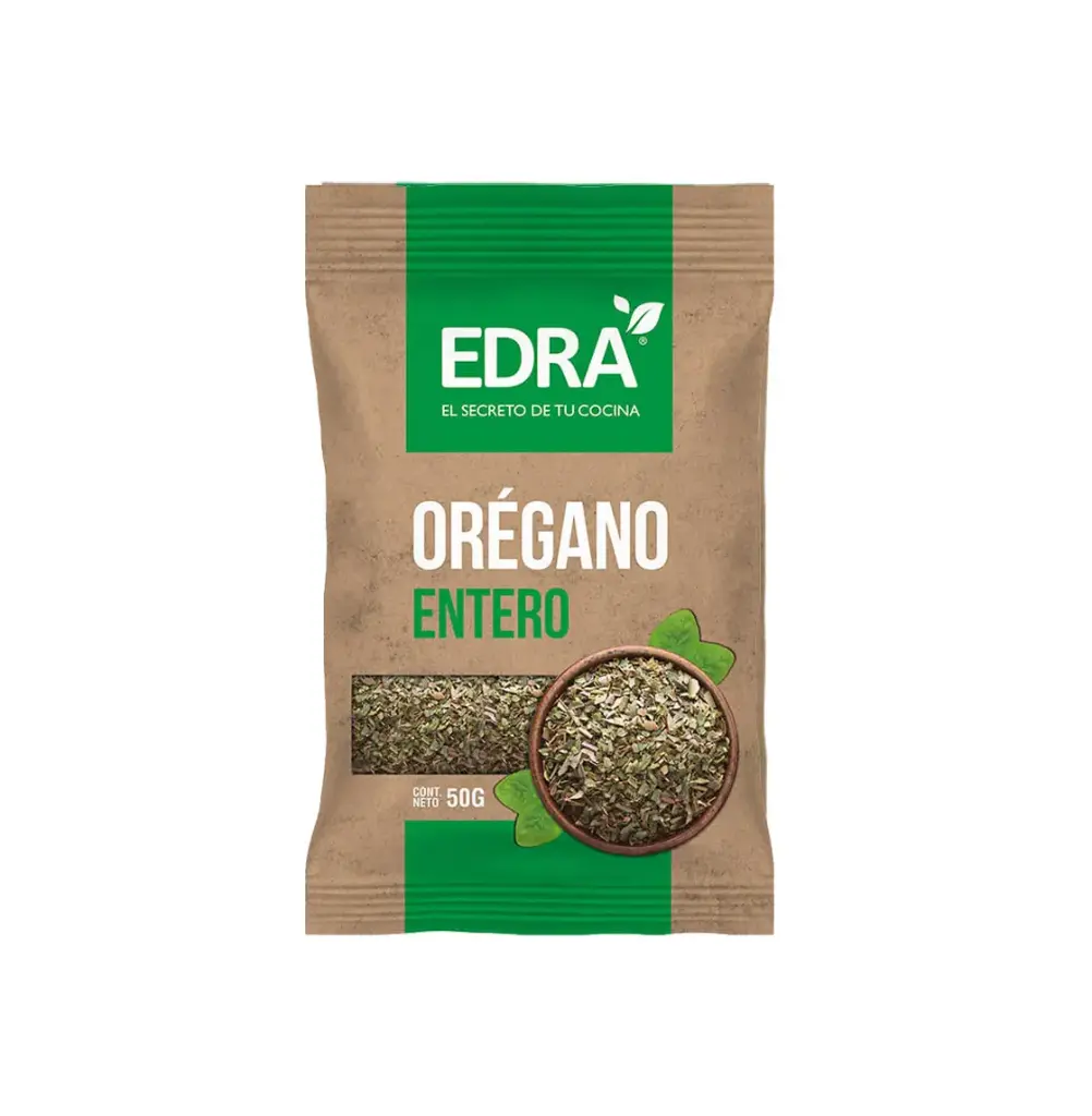 OREGANO ENTERO 15 X 50 GR EDRA                                