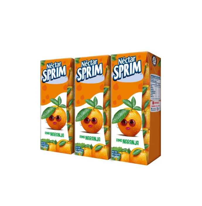 Pack Nectar Sprim Naranja 8X3X190M