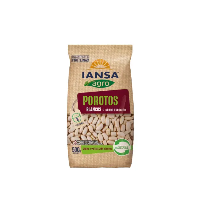 Porotos Blancos 500 g, Iansa