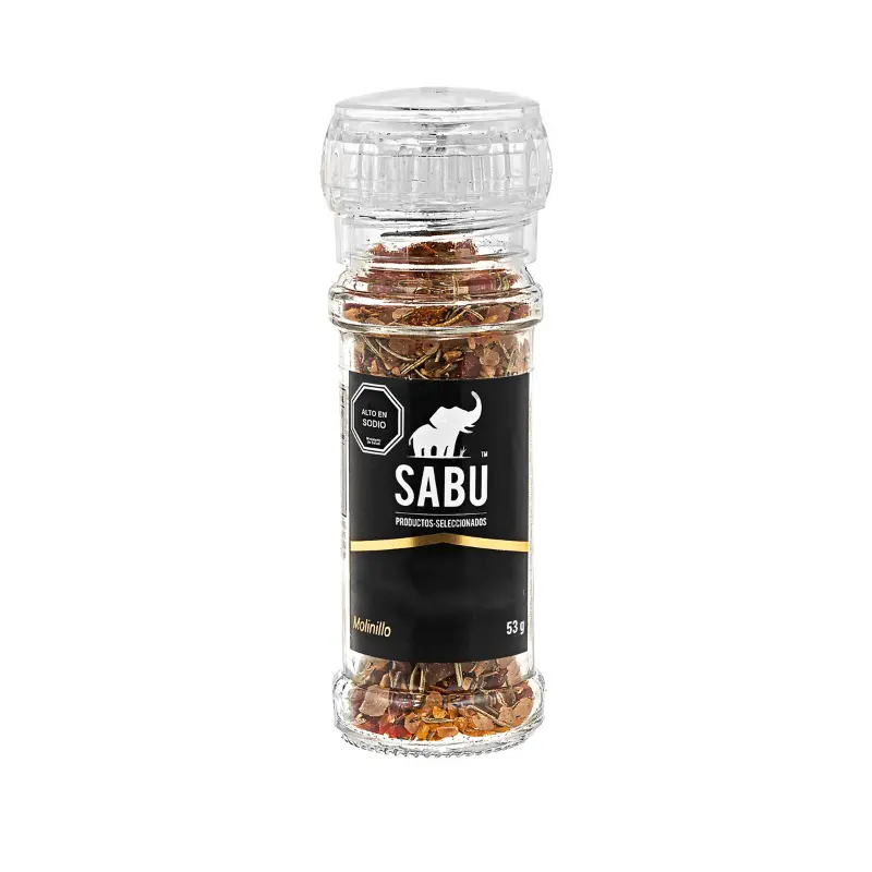 SAZONADOR MEDITERRANEO 60 GR C/MOLINILLO SABU                 