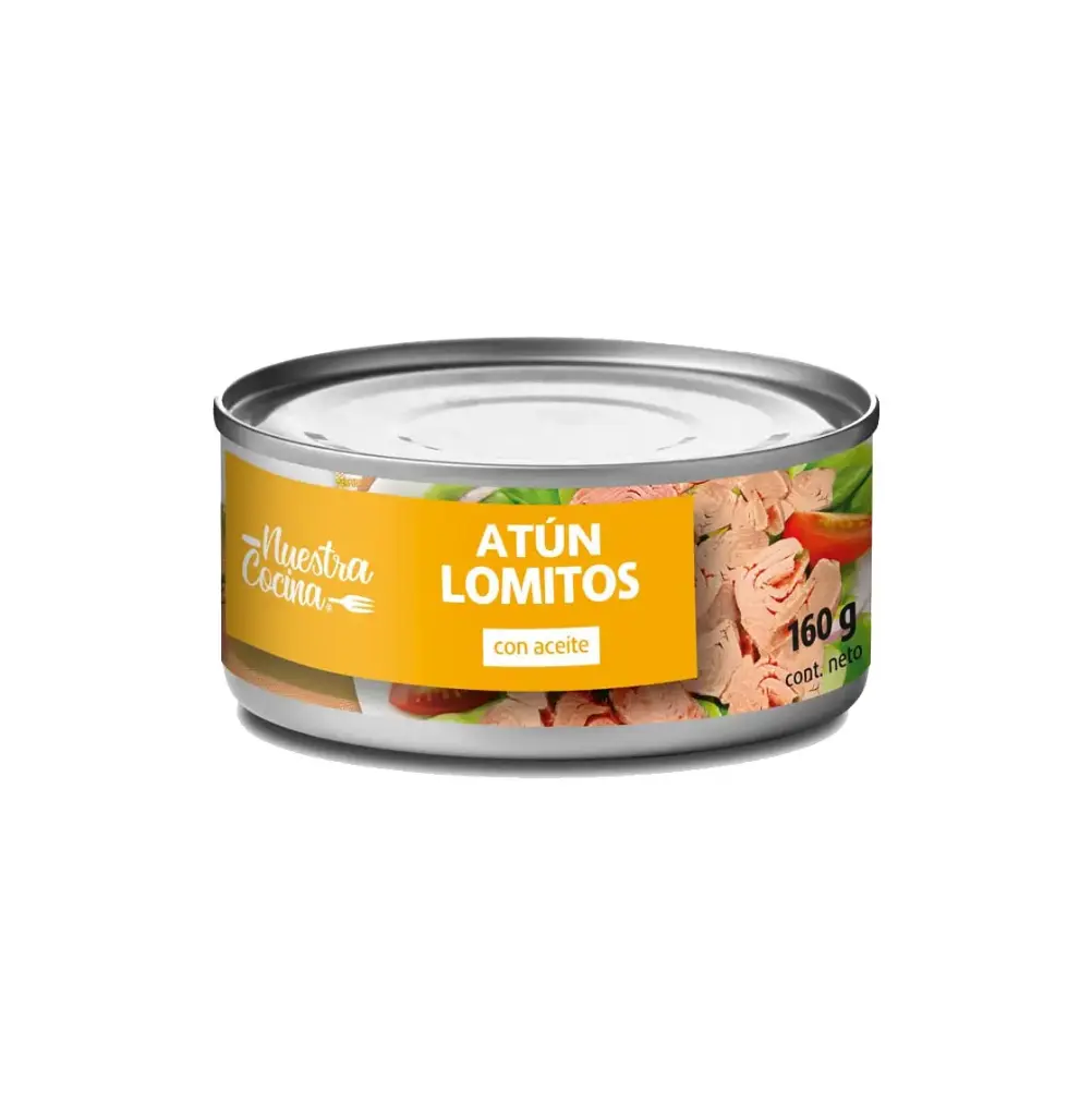 ATUN LOMO ACEITE 48 X 160 GR ALCA                             