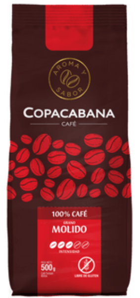 Cafe Molido Robusta 500 g, Copacabana