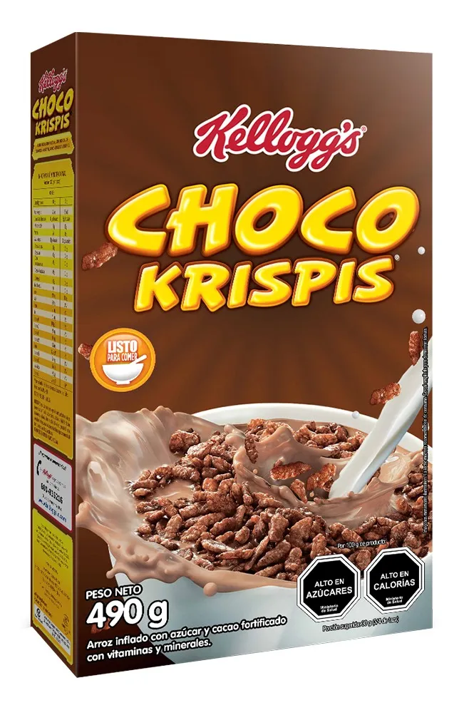 Cereal Choco Krispis 490 g, Kellogg´s