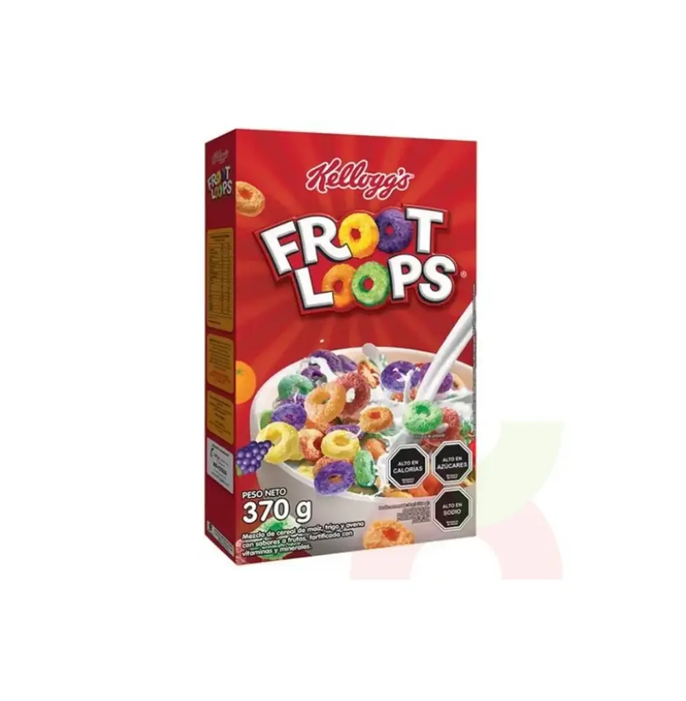 FROOT LOOPS 24 X 370 GR KELLOGG´S                             