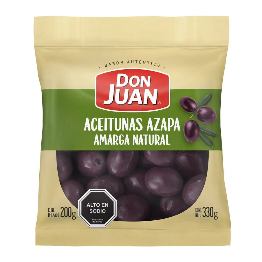 Aceituna Azapa 200 g, DON JUAN