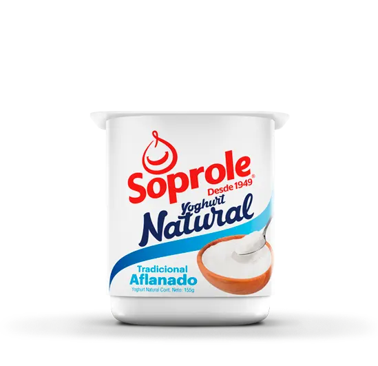 Yogur Batido Natural 155 g, Soprole