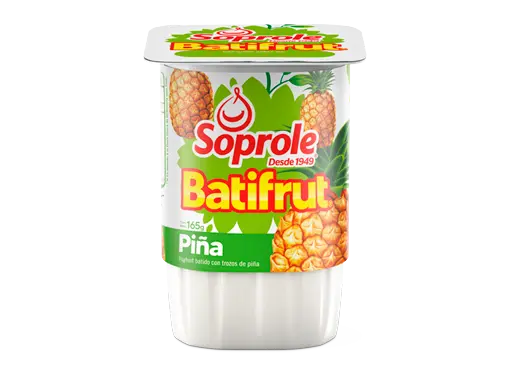 Yogur Batifrut Piña 165 g, Soprole