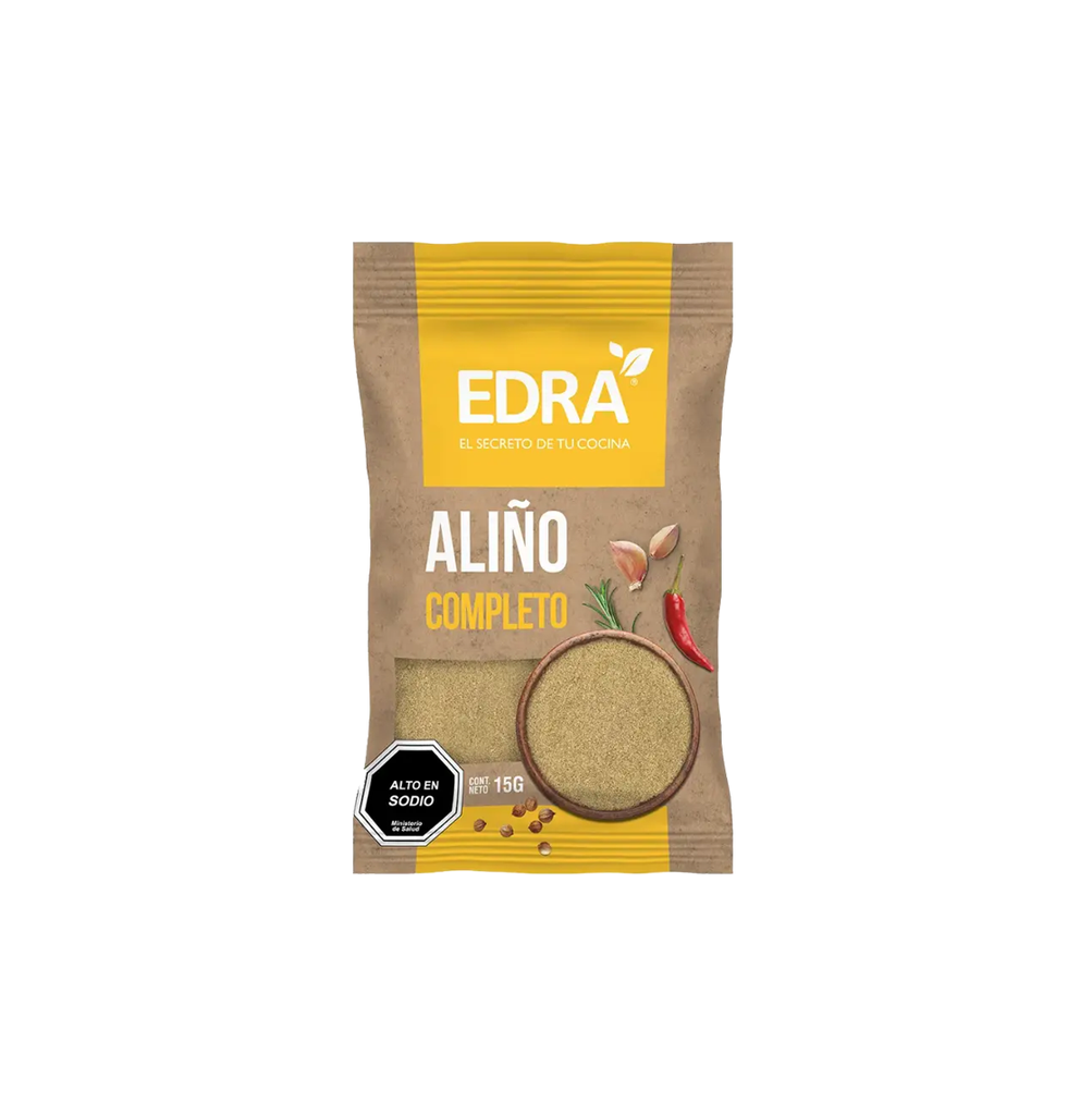 ALIÑO COMPLETO 50 X 15 GR EDRA                                