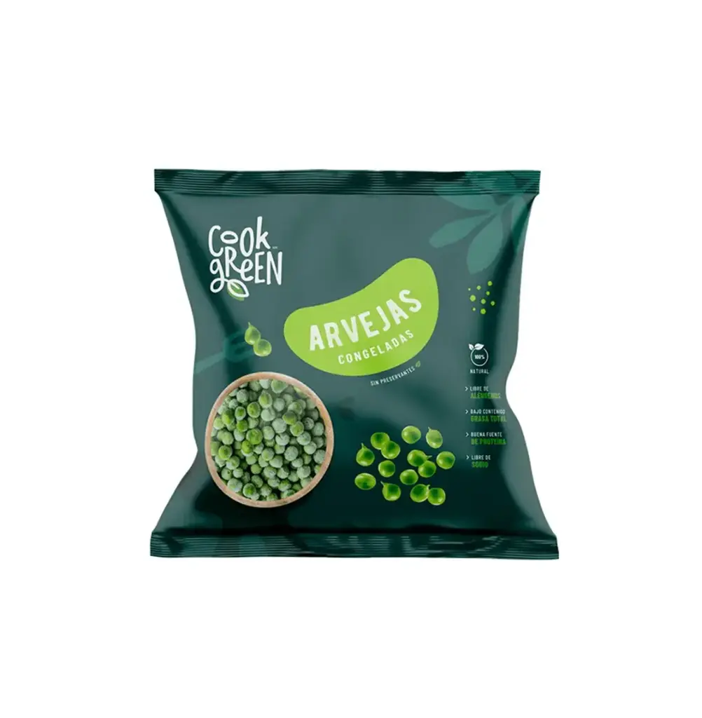ARVEJAS 10 * 1 KG COOK GREEN                                  