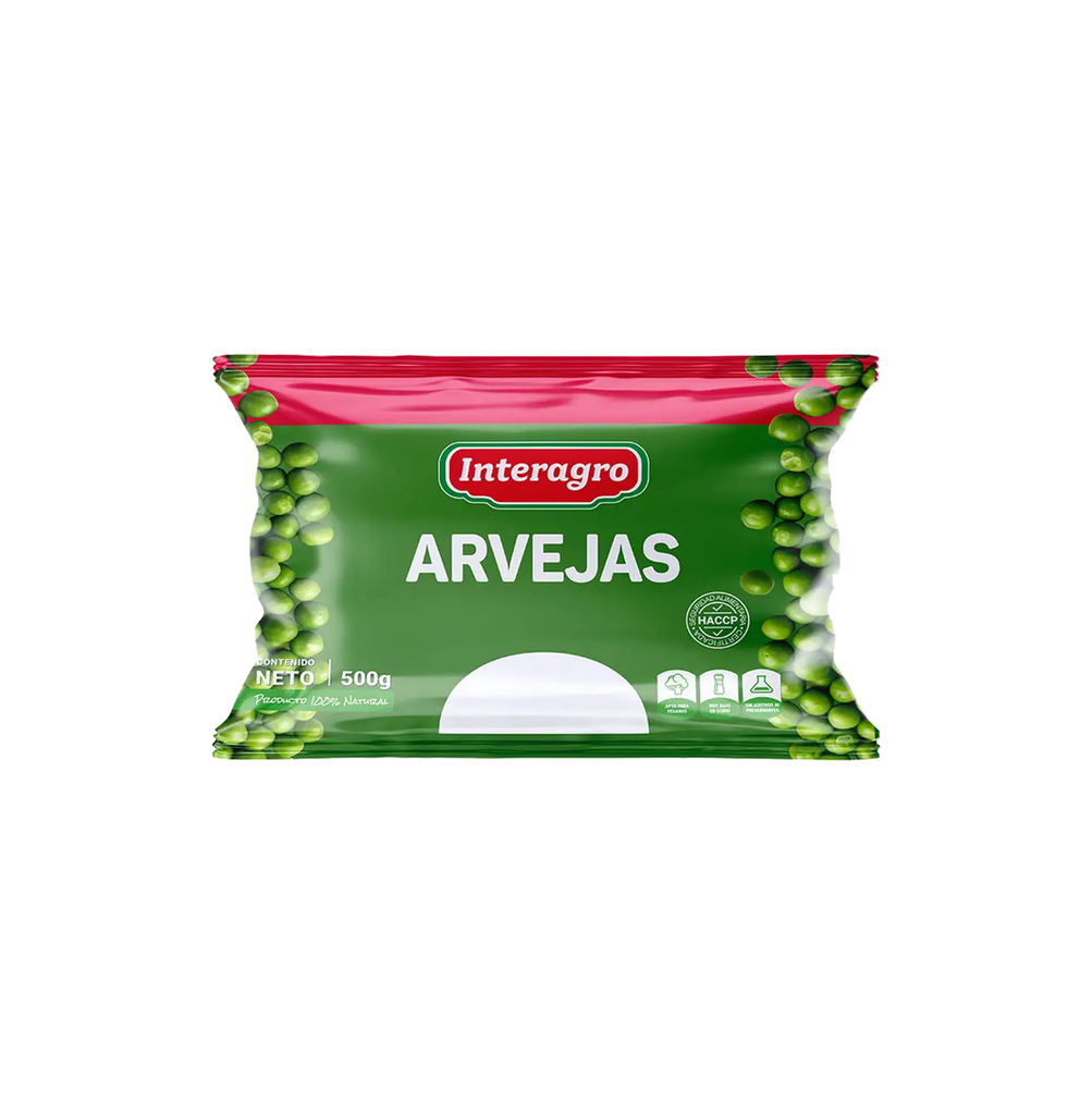 ARVEJAS 30 X 500 GR INTERAGRO                                 