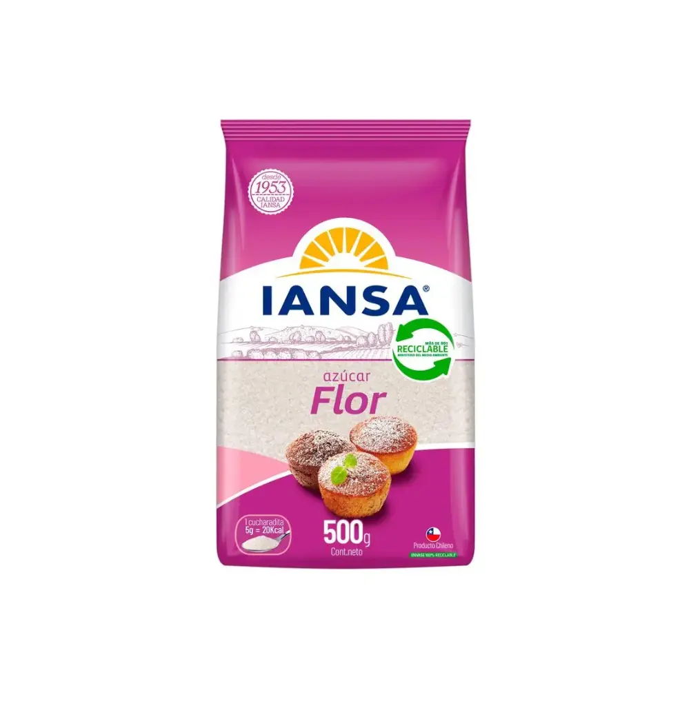 AZUCAR FLOR 20 X 500 GR IANSA                                 
