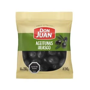 ACEITUNA HUASCO 12 X 200 GR DON JUAN                          