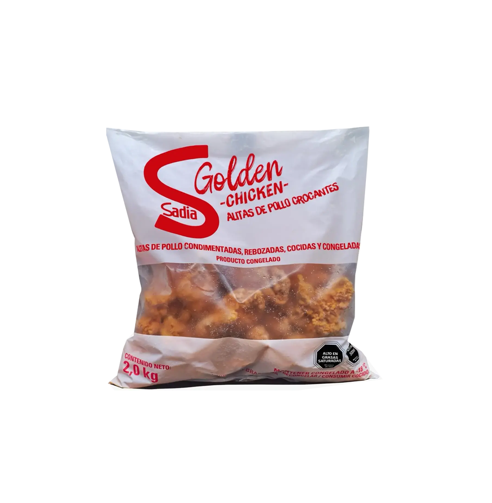 ALITAS DE POLLO ASADA 3*2 KG SADIA                            