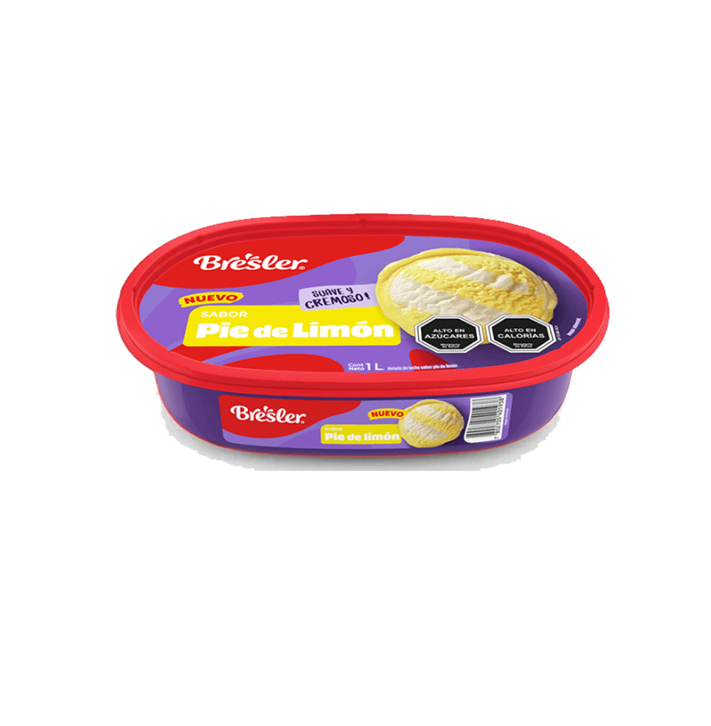 CASSATA LITRO PIE DE LIMON 6 X 1 LT BRESLER                   