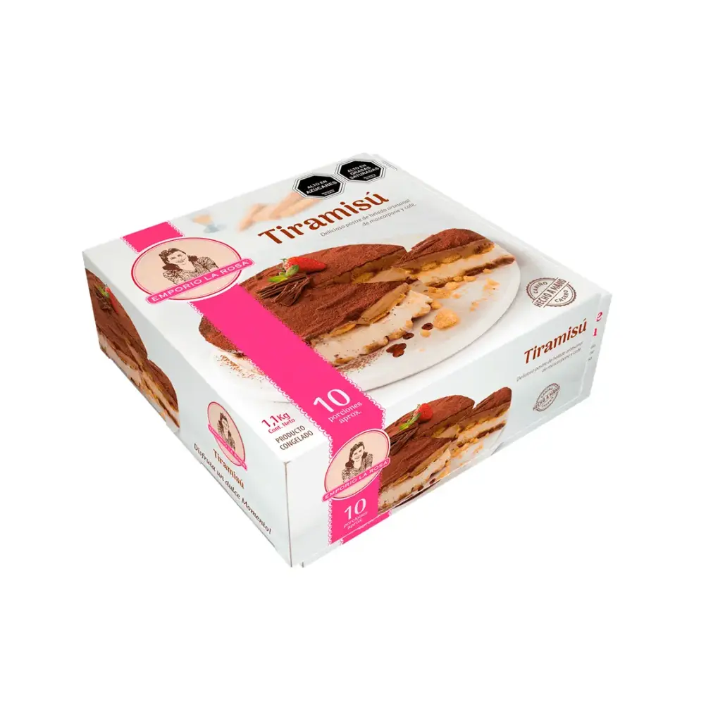 CHEESECAKE TIRAMISU 6*1,1 KG EMPORIO LA ROSA                  