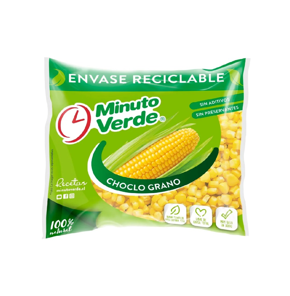 CHOCLO 10 X 200 GR MINUTO VERDE                               