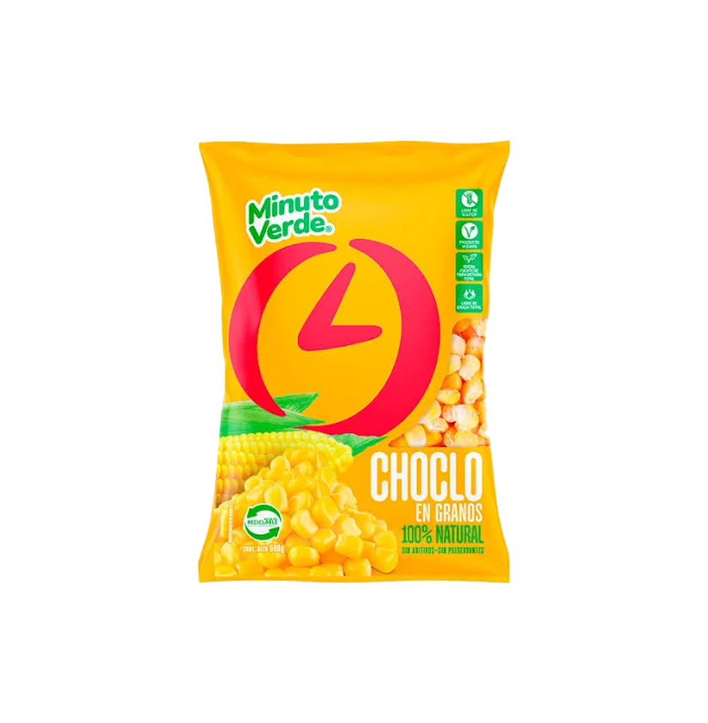 CHOCLO 30 X 500 GR MINUTO VERDE                               