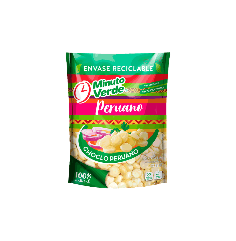 CHOCLO GRANO PERUANO 20*400 GR MINUTO VERDE                   