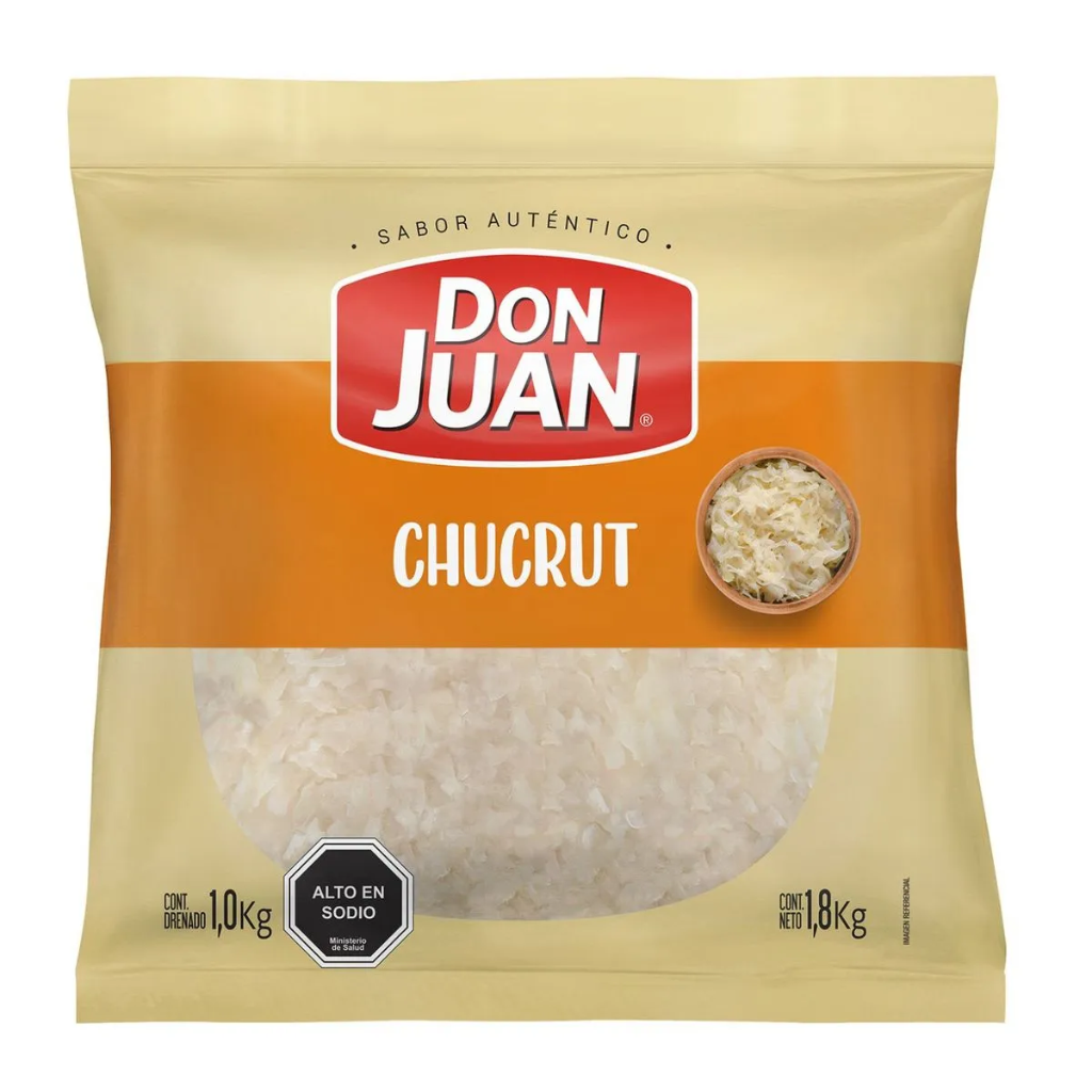 CHUCRUT 6 X 1 KG DON JUAN                           