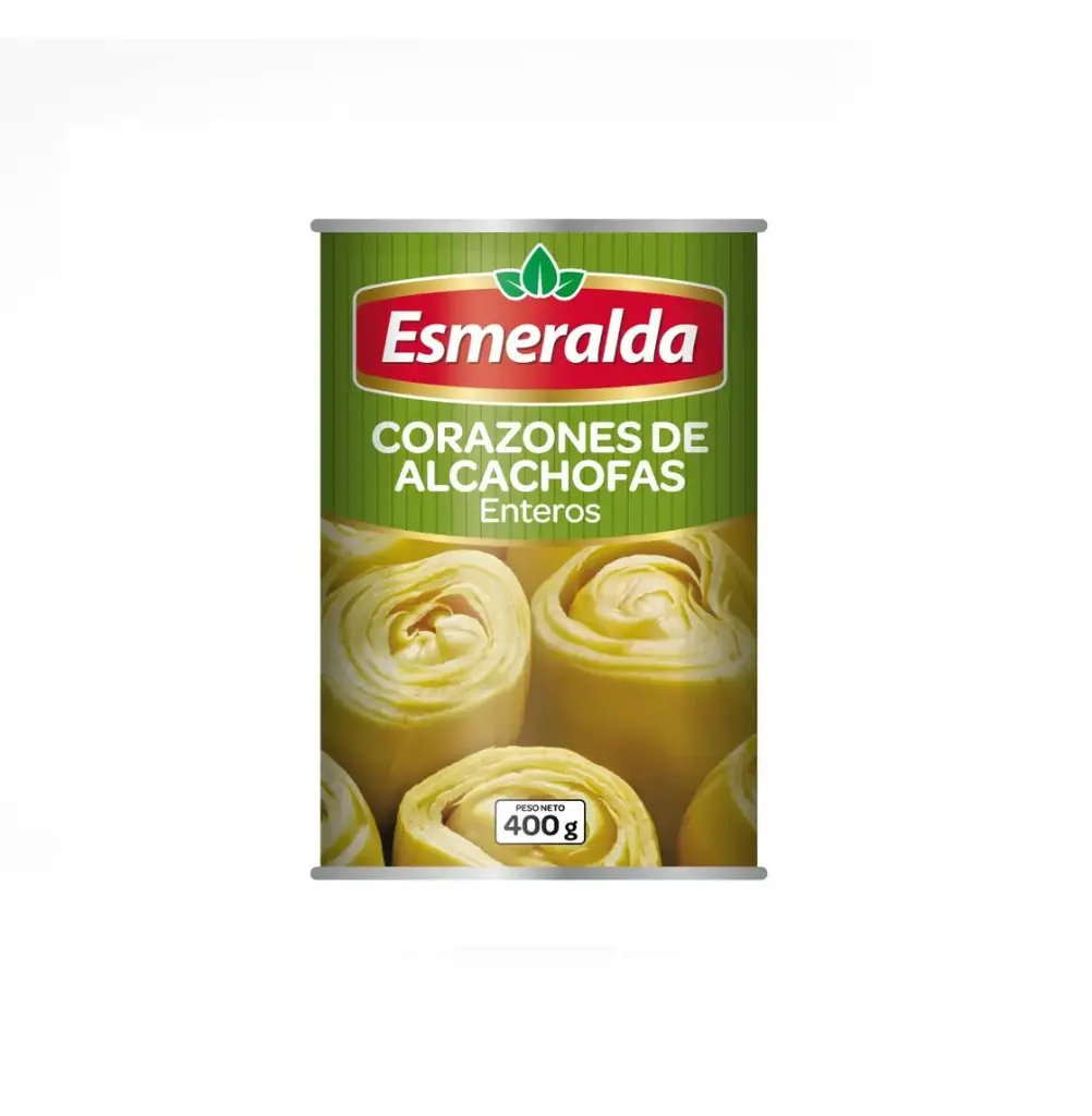 CORAZONES ALCACHOFA 24 X 400 GR ESMERALDA           