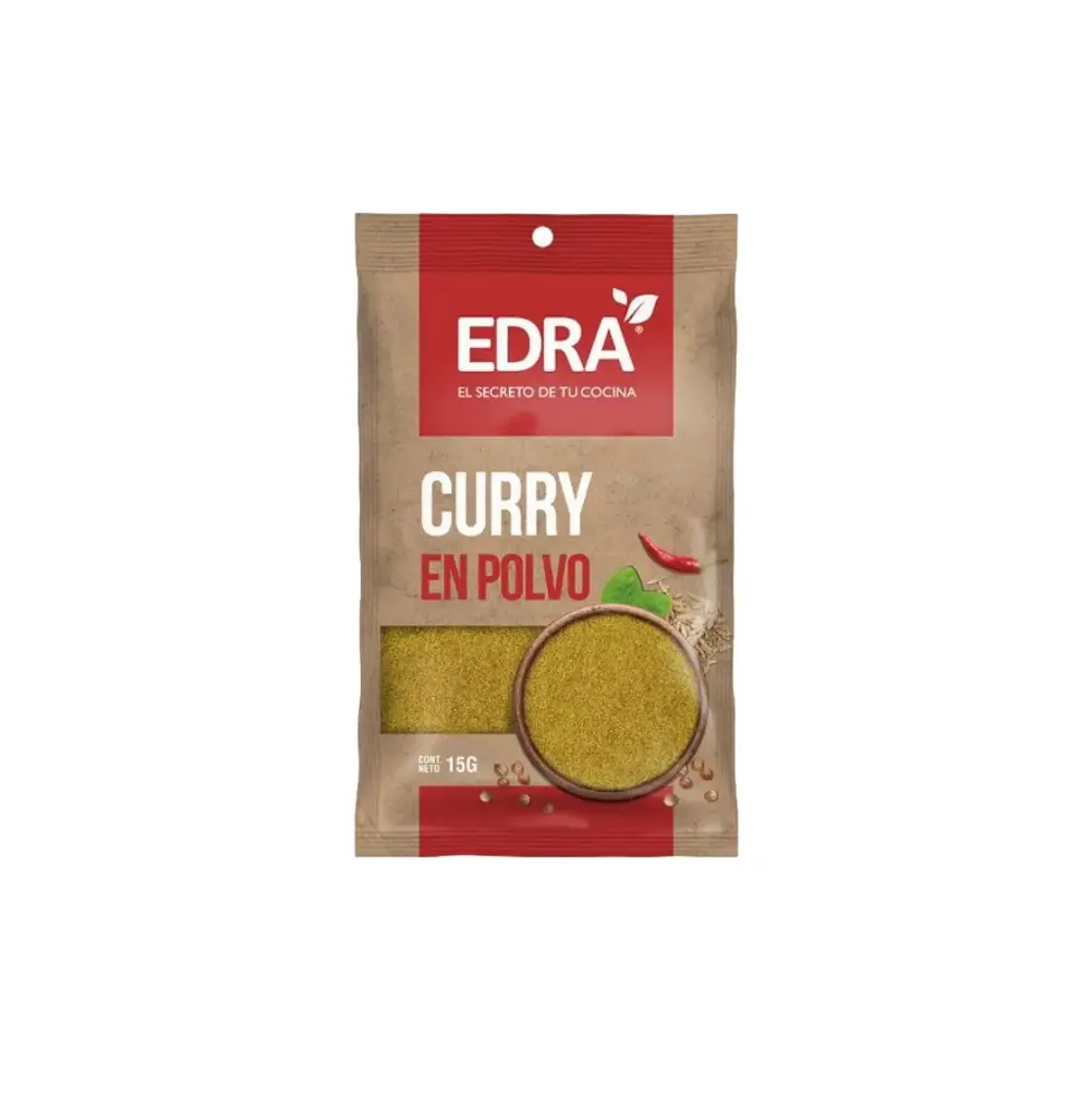 CURRY 50 X 15 GR EDRA                                         