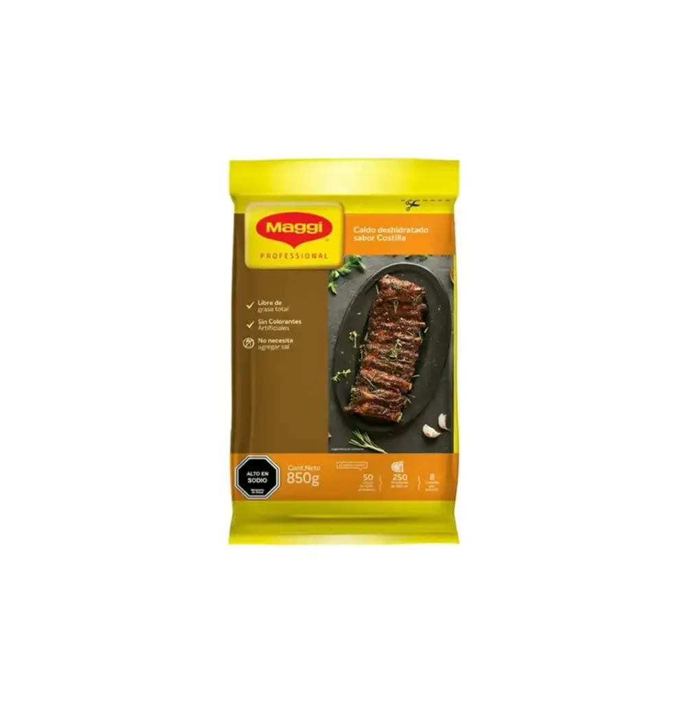 CALDO DE COSTILLA 10 X 850 GR MAGGI NESTLE                    
