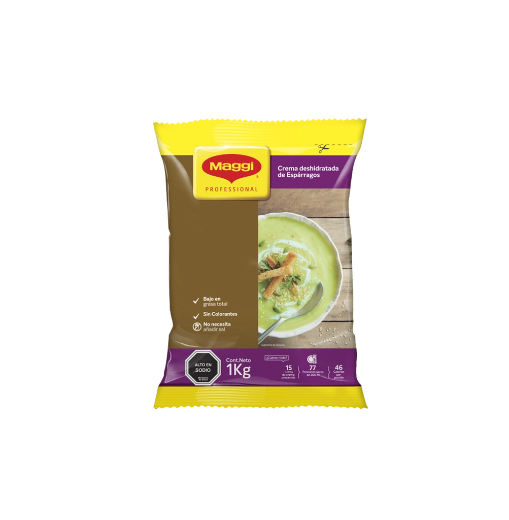 CREMA DE ESPARRAGOS 10 X 1 KG MAGGI NESTLE                    