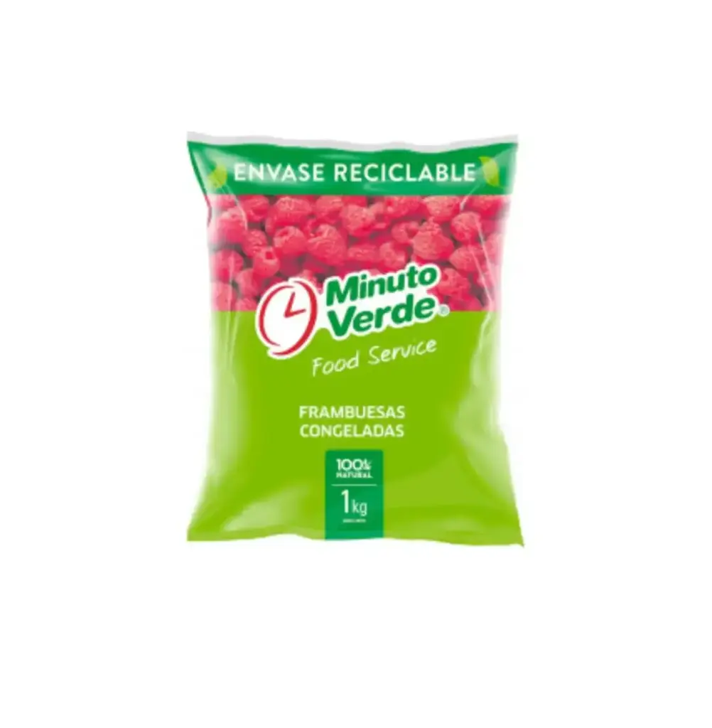 FRAMBUESA ENTERA IQF 10 X 1 KG MINUTO VERDE                   