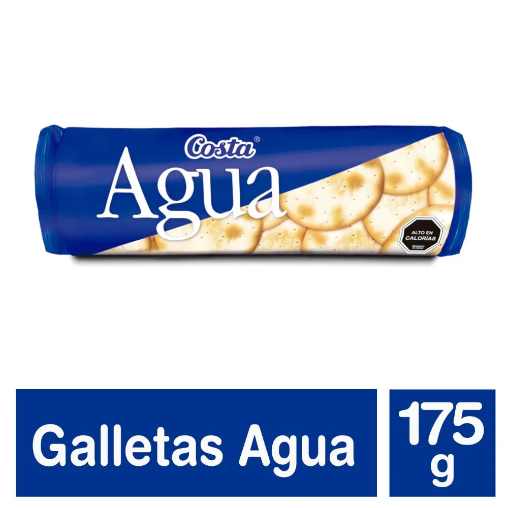 GALLETA AGUA 10 X 175 GR COSTA                          