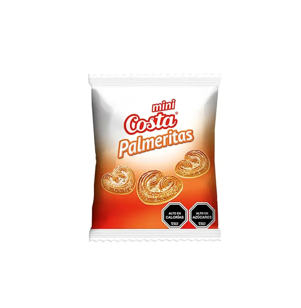 GALLETA MINI PALMERITAS 30 X 40 GR COSTA                
