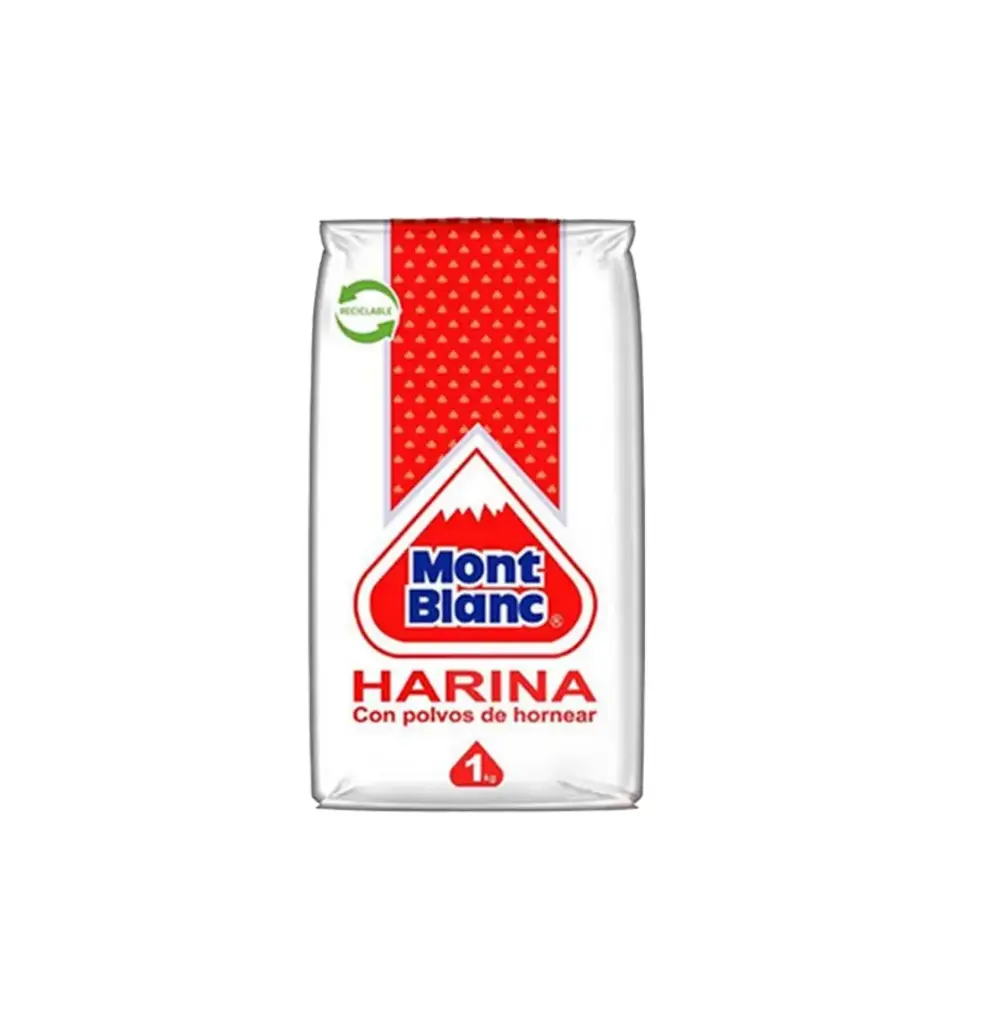 HARINA C/POLVO 12 X 1 KG MONT BLANC                     