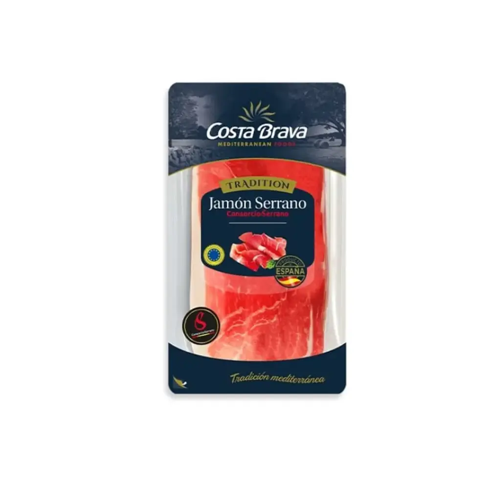JAMON SERRANO LAMINADO 500 GR