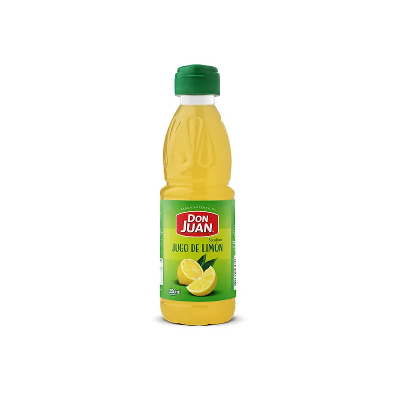 JUGO LIMON 15 X 250 CC DON JUAN                     