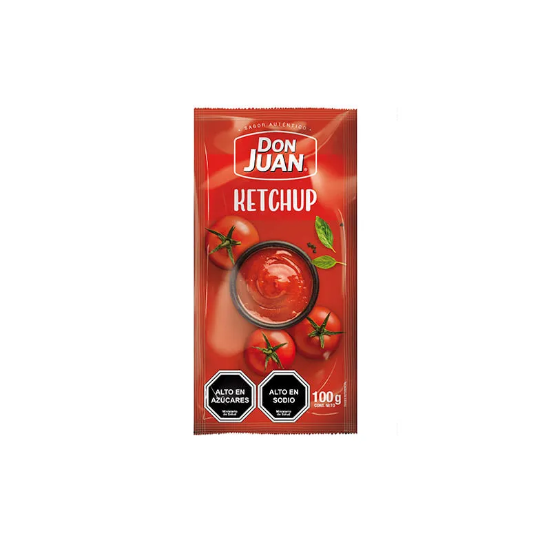 KETCHUP 4 X 18 X 100 GR DON JUAN                    