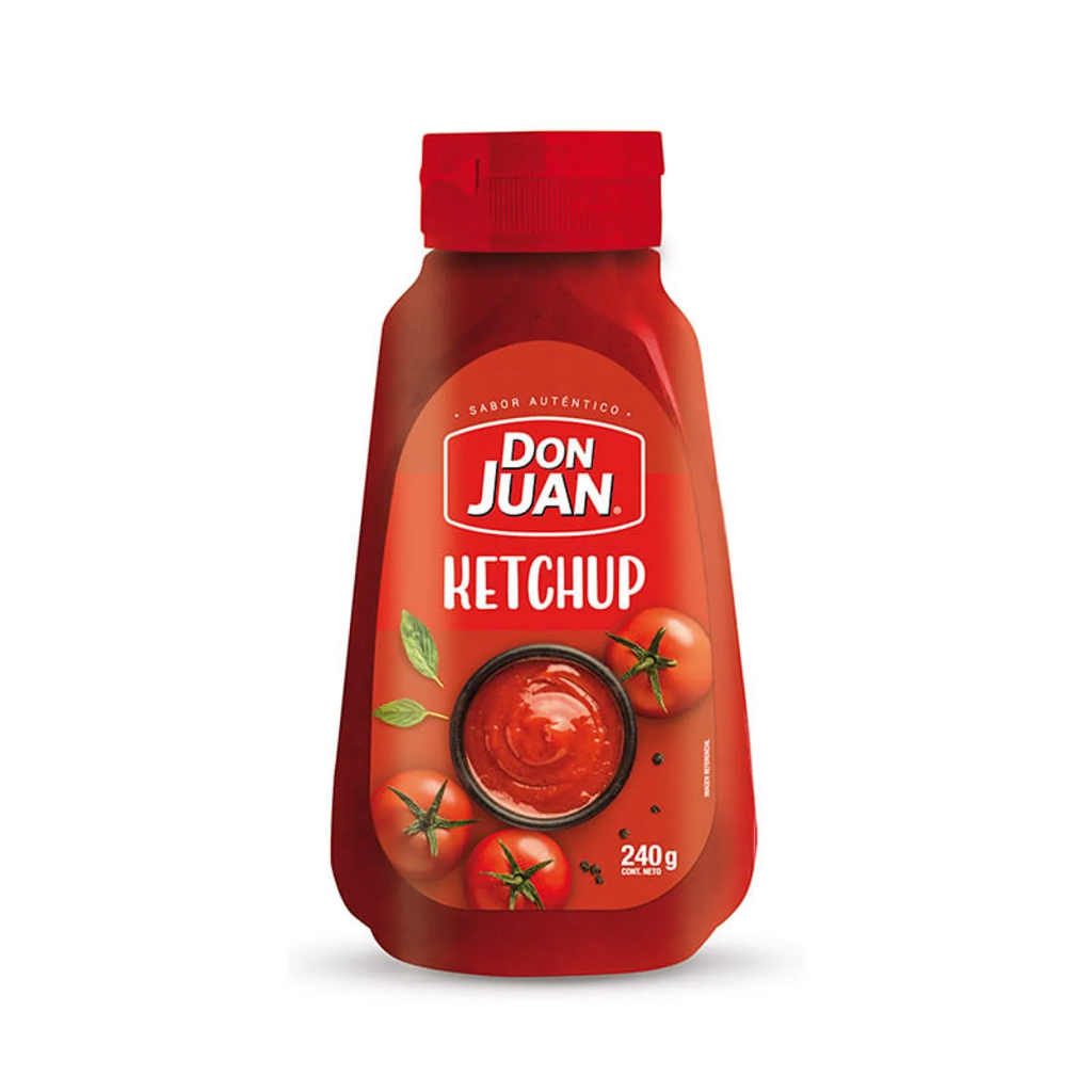 KETCHUP PET 24 X 240 GR DON JUAN                              