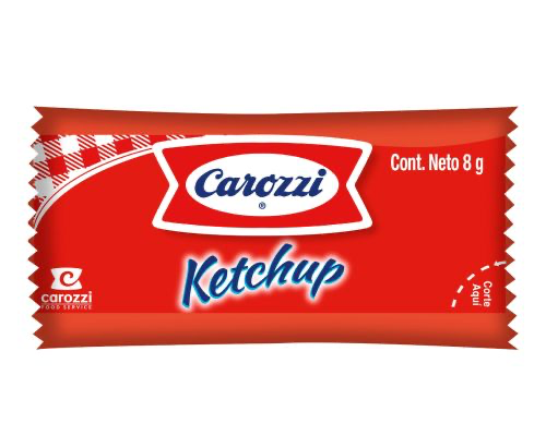 KETCHUP SACHET 500 X 8 GR CAROZZI                       