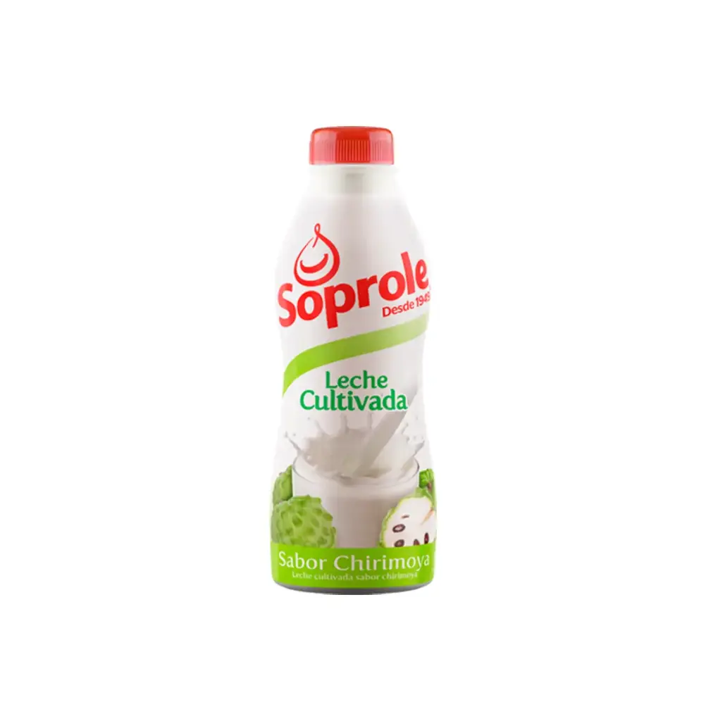 LECHE CULTIVADA CHIRIMOYA 6 X 1 LT SOPROLE                    