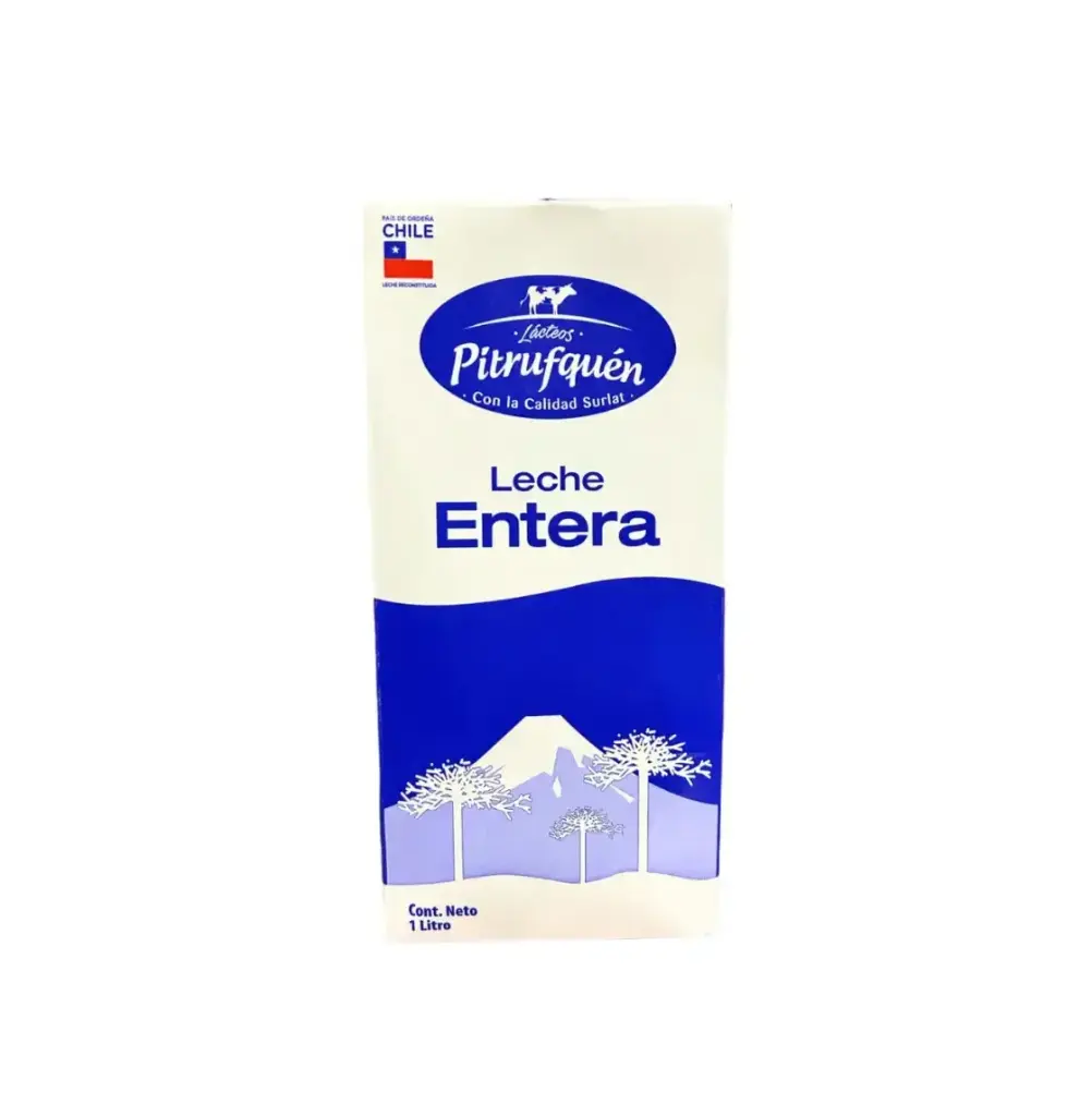 LECHE ENTERA PITRUFQUEN 12X1 CJ                               