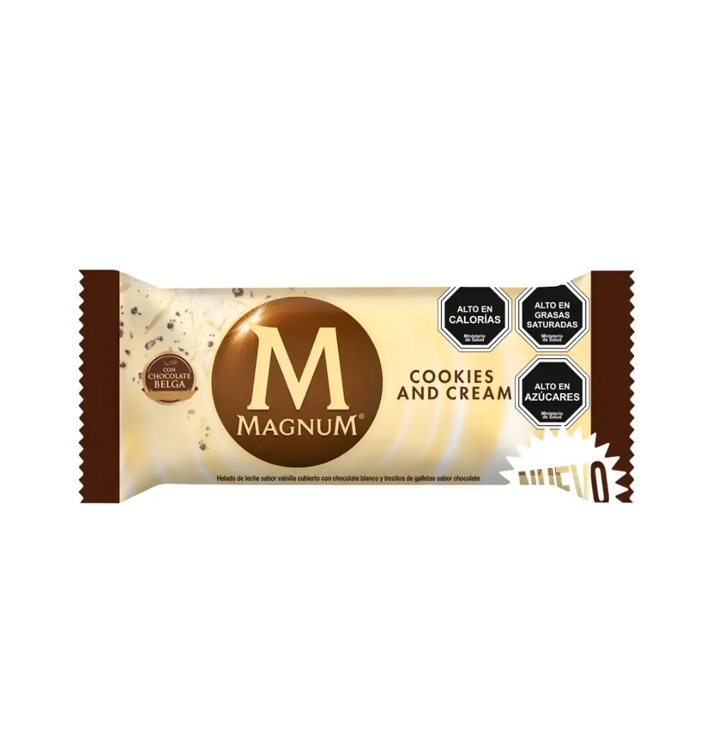 MAGNUM COOKIES & CREAM 16 X 100 CC BRESLER                    