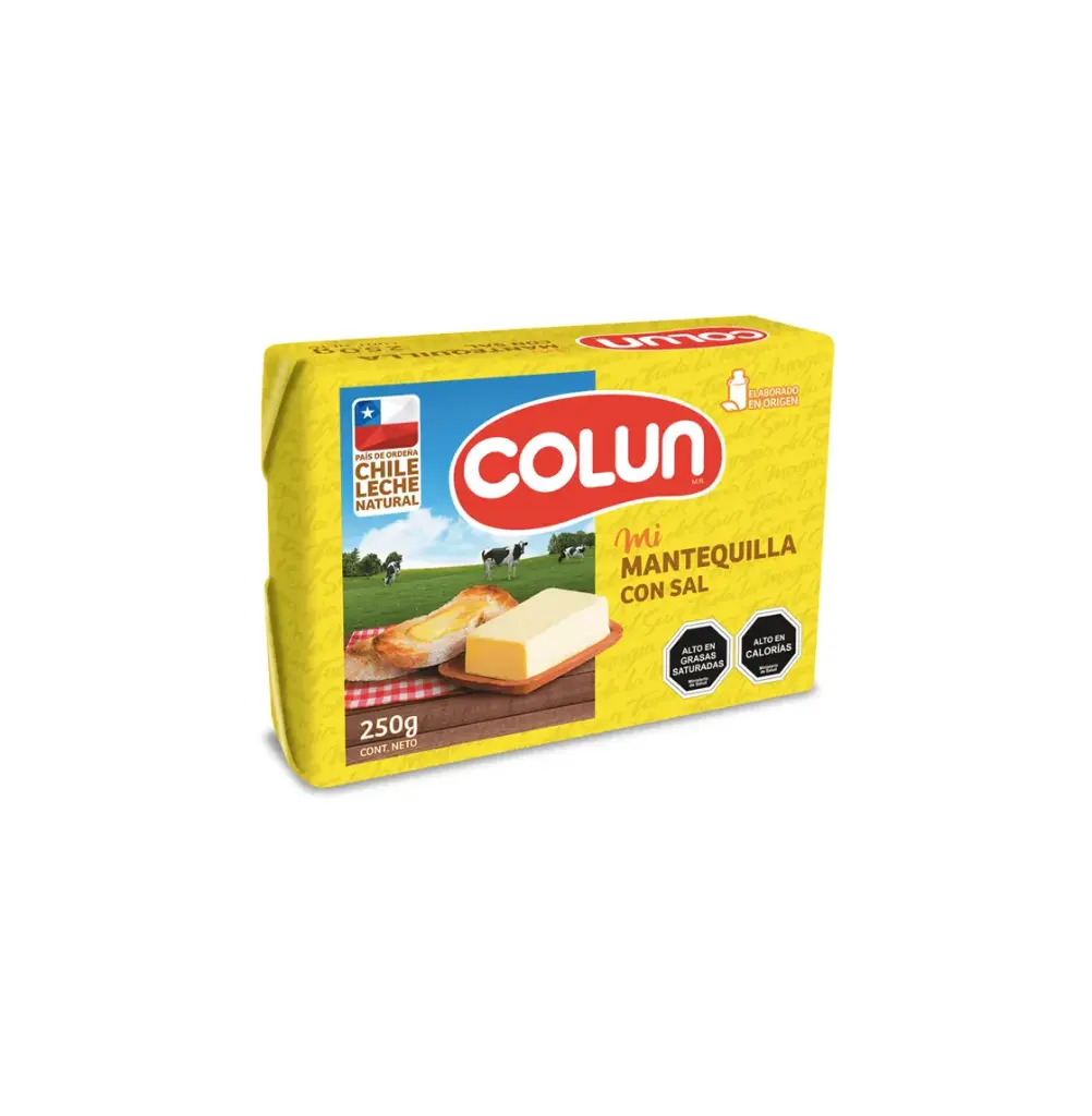 MANTEQUILLA C/SAL 1 KG 4 x 250 GR COLUN