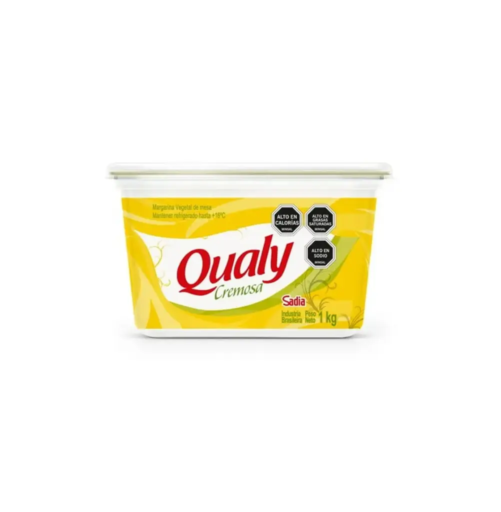 MARGARINA QUALY C/SAL POTE 1 KG SADIA                         