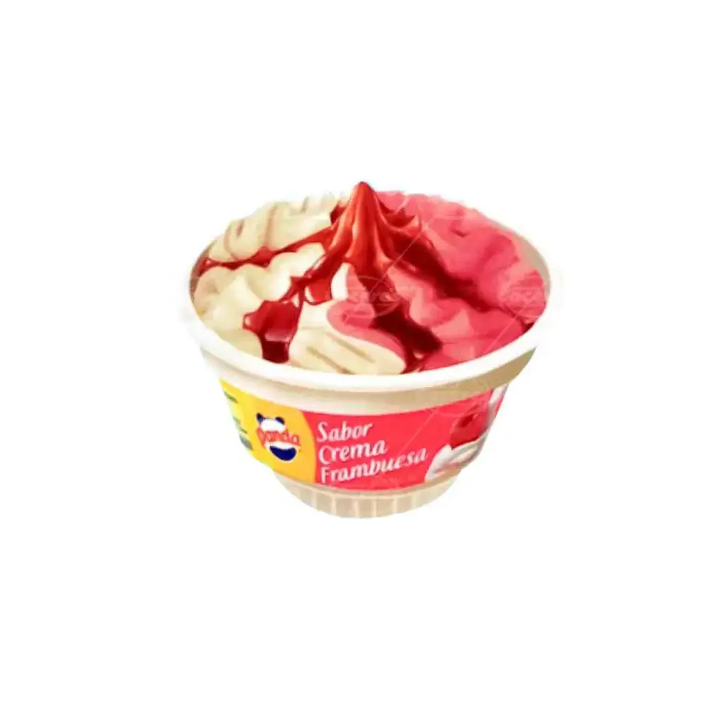 MINI POSTRE COPA FRAMBUESA CREMA 12 X 130 CC PANDA            