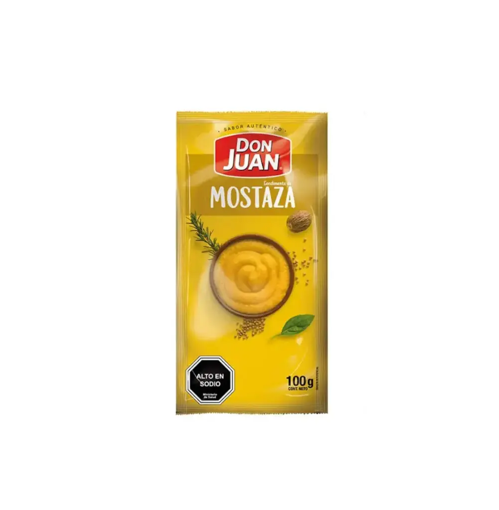 [1636] MOSTAZA 100 GR DON JUAN
