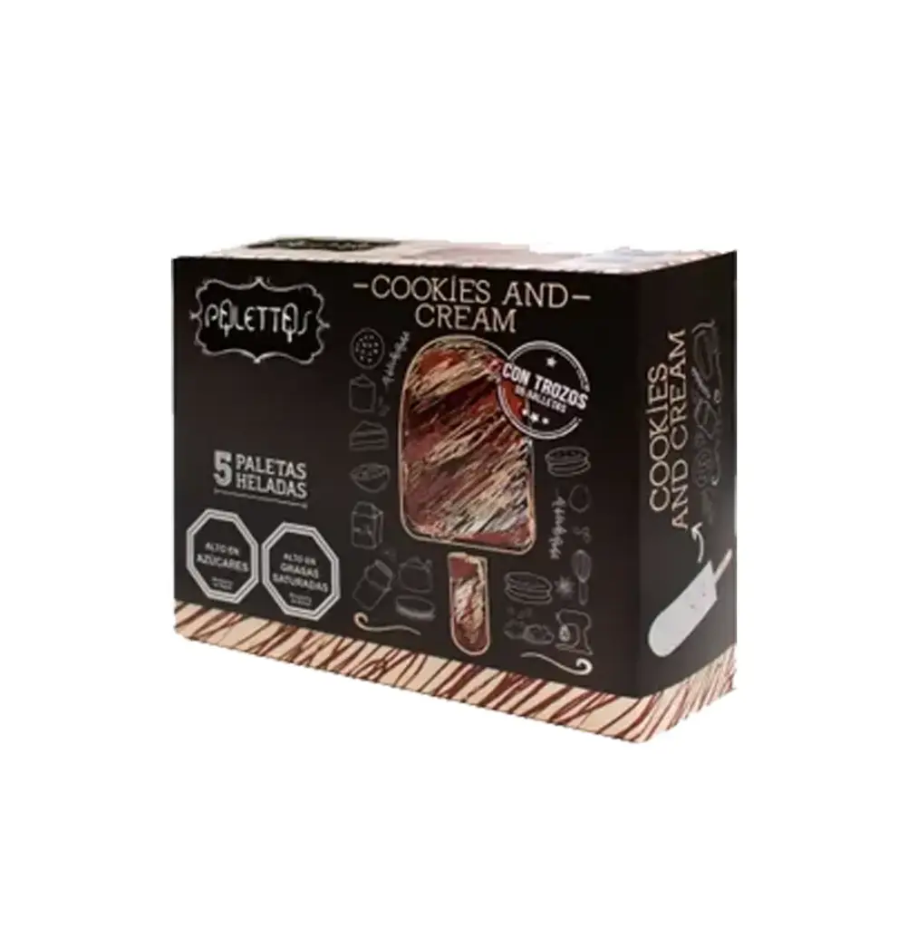 MULTIPACK COOKIES & CREAM 5*53 GR PALETTA                     