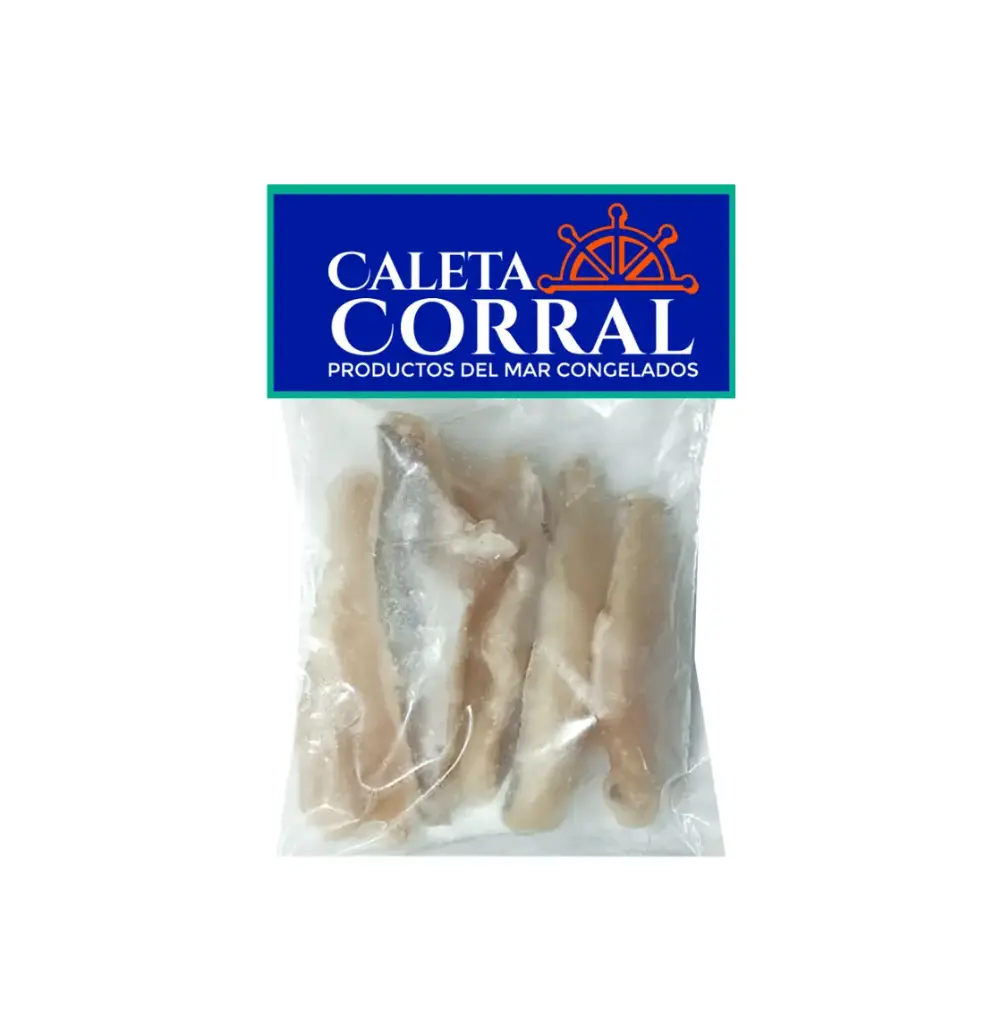 MERLUZA FILETE S/ESPINAS 500 GR CALETA CORRAL            