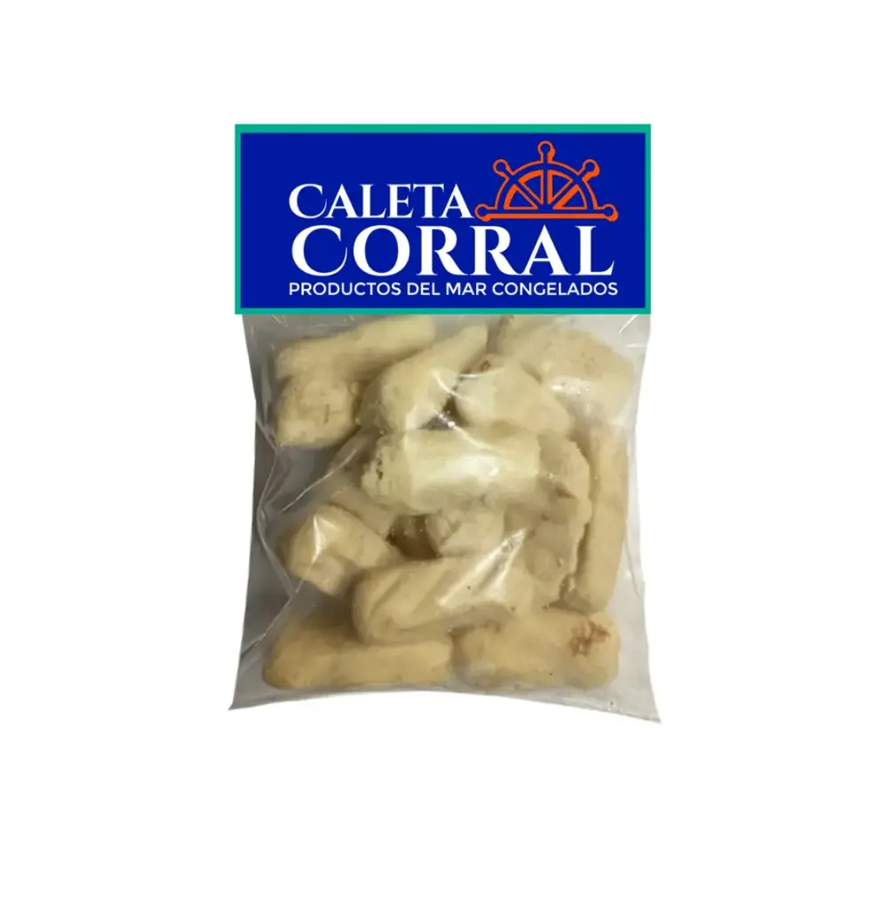 MERLUZA VARITAS APANADAS 500 GR CALETA CORRAL            